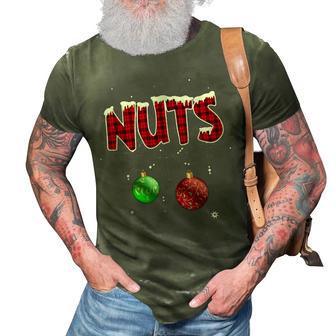 Chest Nuts Christmas T Matching Couple Chestnuts 3D Print Casual Tshirt - Thegiftio