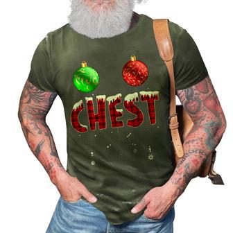 Chest Nuts Christmas T Matching Couple Chestnuts V3 3D Print Casual Tshirt - Thegiftio