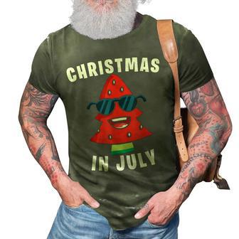 Christmas In July Summer Xmas Decoration Men Women Kids 3D Print Casual Tshirt - Seseable