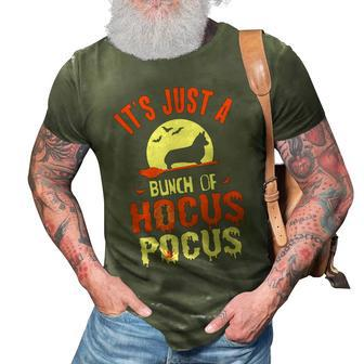 Corgi Hocus Pocus Halloween 3D Print Casual Tshirt - Seseable