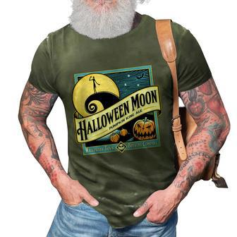 Cute Halloween Funny Halloween Day Halloween Moon Town Brewing Company Pumpkin 3D Print Casual Tshirt - Thegiftio UK