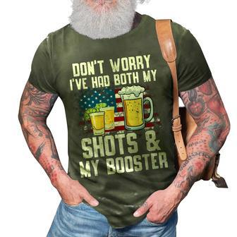 Dont Worry Ive Had Both My Shots & Booster Funny Vaccine 3D Print Casual Tshirt - Thegiftio UK