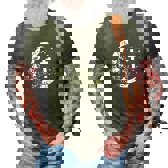 Faith Cross Crescent Moon With Sunflower Christian Religious 3D Print Casual Tshirt | Mazezy