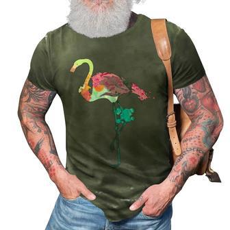 Flamingo Watercolor Art 4 Graphic Design Printed Casual Daily Basic 3D Print Casual Tshirt - Thegiftio UK