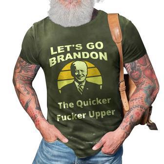 Funny Anti Biden Fjb Lets Go Brandon Let Go Brandon Fjb Funny American Fla 3D Print Casual Tshirt - Monsterry CA