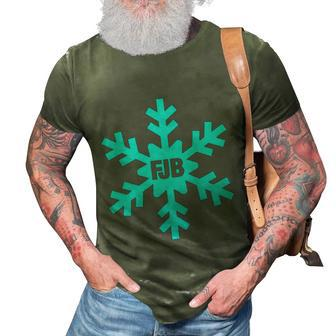 Funny Anti Biden Fjb Snowflake 3D Print Casual Tshirt - Monsterry