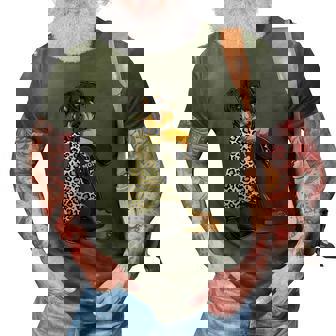 Funny Dog Mom Rottweiler I Love Mom Tattoo Gifts Womens V2 3D Print Casual Tshirt - Thegiftio