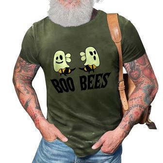 Funny Halloween Bees Boo Funny Halloween Costume Funny Graphic Design Printed Casual Daily Basic 3D Print Casual Tshirt - Thegiftio UK
