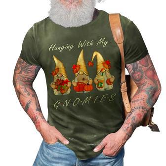Funny Thanksgiving For Women Gnome - Gnomies Lover 3D Print Casual Tshirt - Thegiftio UK