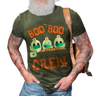 Ghost Doctor Paramedic Emt Nurse Halloween Boo Boo Crew 3D Print Casual Tshirt - Thegiftio UK
