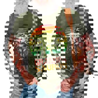 Grandpasaurus T Rex Dinosaur Grandpa Saurus Family Matching V8 3D Print Casual Tshirt - Thegiftio