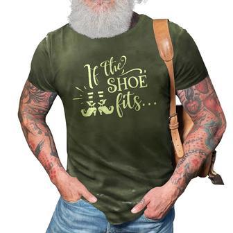 Halloween If The Shoe Fits For You White Design 3D Print Casual Tshirt - Seseable