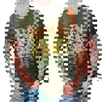 Have A-Good-Day-Retro-Smiley-Face And Flower Aesthetic 3D Print Casual Tshirt - Thegiftio