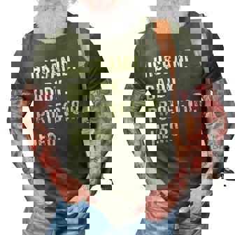 Husband Daddy Protector Hero V2 3D Print Casual Tshirt - Thegiftio UK