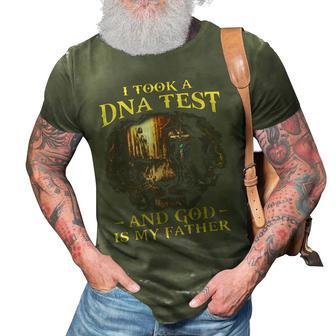I Took A Dna Test And God Is My Father Lover God 3D Print Casual Tshirt - Thegiftio UK