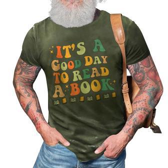 Its A Good Day To Read Book Funny Library Reading Lovers 3D Print Casual Tshirt - Thegiftio UK