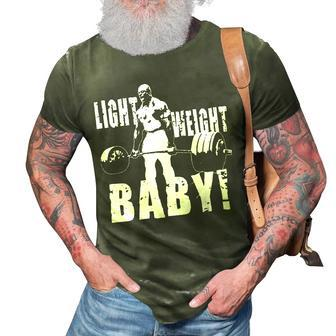Light Weight Baby - Ronnie Coleman Gym Motivational 3D Print Casual Tshirt - Thegiftio UK