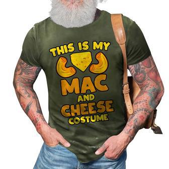 Mac And Cheese Funny Food Halloween Party Costume 3D Print Casual Tshirt - Seseable