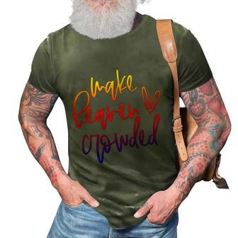 Make Heaven Crowded Funny Christian Easter Day Religious Gift 3D Print Casual Tshirt - Monsterry AU