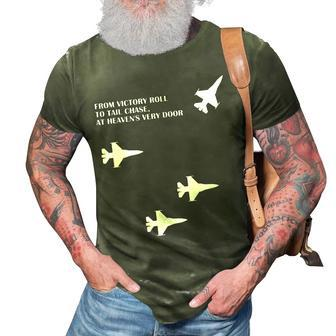 Military Missing Man Formation Gift 3D Print Casual Tshirt - Seseable