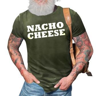 Nacho Cheese Halloween Easy Costume Cute Funny Party T 3D Print Casual Tshirt - Seseable