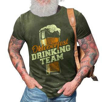 Oktoberfest Drinking Beer Team Oktoberfest 2022 Prost 3D Print Casual Tshirt - Thegiftio UK