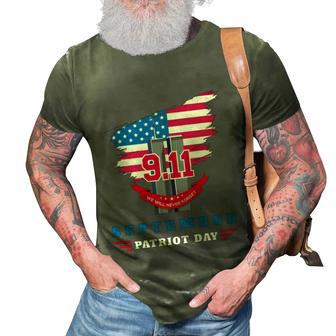 Patriot Day 911 We Will Never Forget Tshirtall Gave Some Some Gave All Patriot 3D Print Casual Tshirt - Thegiftio UK