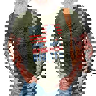 Patriotic 4Th Of July Stars Stripes Reproductive Right 3D Print Casual Tshirt | Mazezy