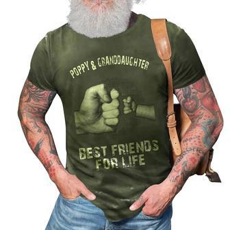 Poppy & Granddaughter - Best Friends 3D Print Casual Tshirt - Seseable