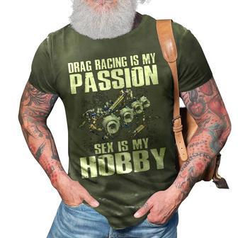 Racing Is My Passion 3D Print Casual Tshirt - Seseable