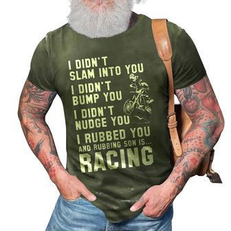 Rubbing Is Racing 3D Print Casual Tshirt - Seseable