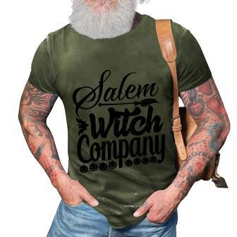 Salem Witch Company Funny Halloween Quote Graphic Design Printed Casual Daily Basic 3D Print Casual Tshirt - Thegiftio UK
