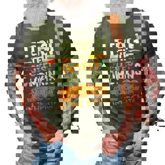 The Cutest Pumpkins In The Patch Teacher Halloween Gifts 3D Print Casual Tshirt - Thegiftio