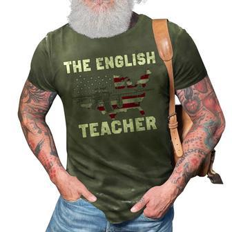 The English Teacher 3D Print Casual Tshirt - Seseable