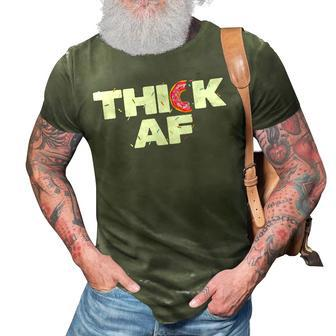 Thick Af Funny Donut Fitness Weightlifting 3D Print Casual Tshirt - Thegiftio UK