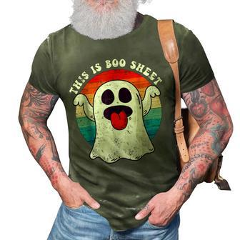 This Is Boo Sheet Funny Halloween Costume 2022 For Women Men 3D Print Casual Tshirt - Thegiftio UK