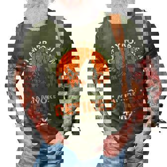 Vintage Retired 2022 Not My Problem Anymore Retirement V2 3D Print Casual Tshirt - Thegiftio