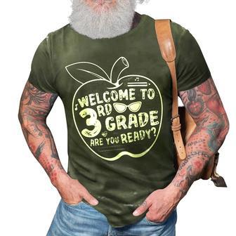 Welcome To 3Rd Grade Are You Ready Third Grade Teacher 3D Print Casual Tshirt - Thegiftio UK
