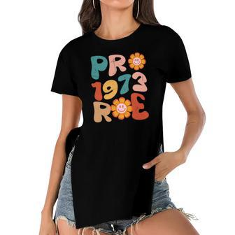 Reproductive Rights Pro Choice Pro 1973 Roe Women's Short Sleeves T-shirt With Hem Split - Seseable