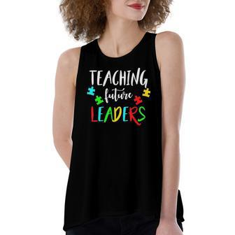 Autism Teacher For Special Education Women's Loose Tank Top | Mazezy
