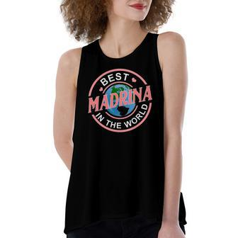 Best Madrina In The World Spanish Godmother Women's Loose Tank Top | Mazezy