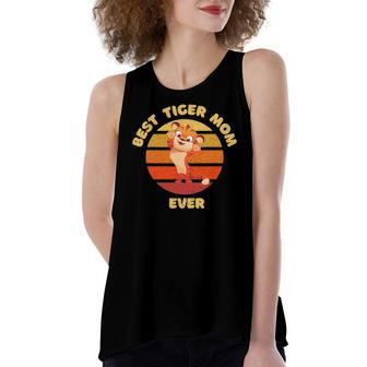 Best Tiger Mom Ever Women's Loose Tank Top | Mazezy