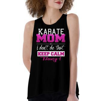 Karate Mom Best Mother Women's Loose Tank Top | Mazezy