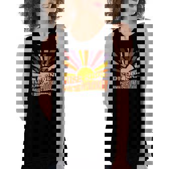 Pro Choice Rise Shine Fight The Patriarchy Women's Loose Fit Open Back Split Tank Top | Seseable CA