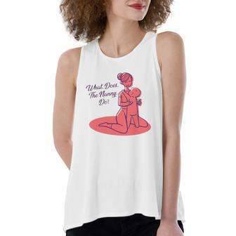 What Does The Nanny Do Christine Brown Women's Loose Tank Top | Mazezy