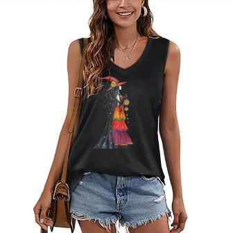 Always Be Yourself Unless You Can Be A Witch Halloween Women's Vneck Tank Top - Seseable