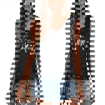 Captain Wife Dibs On The Captain V2 Women's Vneck Tank Top - Seseable