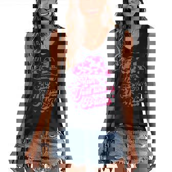 Cowhide Cowgirl Hat Man I Feel Like A Bride Western Country Women's V-neck Casual Sleeveless Tank Top - Thegiftio