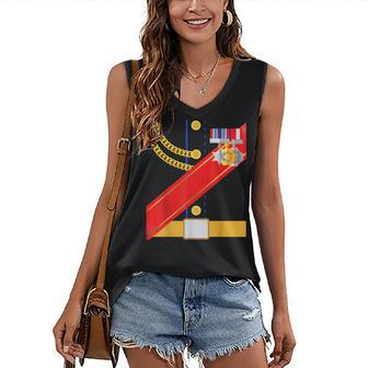 Diy Prince Halloween Night Party Costume Trick Or Treat Women's Vneck Tank Top - Seseable