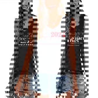 Funny Name Lebowski Political Election Vote 2024 Men Women V2 Women's V-neck Casual Sleeveless Tank Top - Thegiftio UK